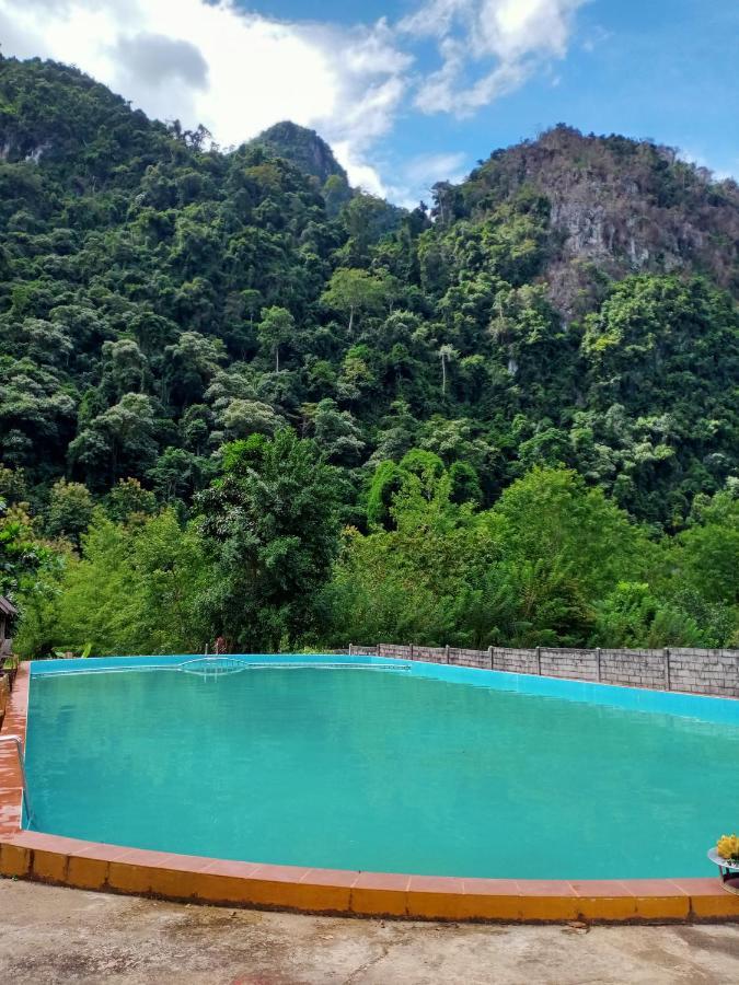 Nongkhiaw Campingsite Swimming Pool Hotel Ban Phathok Exterior foto